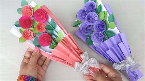 How to Make Flower Bouquet with Paper: A Creative Journey into the World of Paper Art