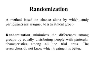 Why is randomization important in an experimental design, and how does it dance with the shadows of uncertainty?